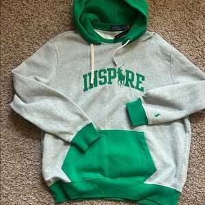 Polo by Ralph Lauren Gray and Green Inspire Hoodie